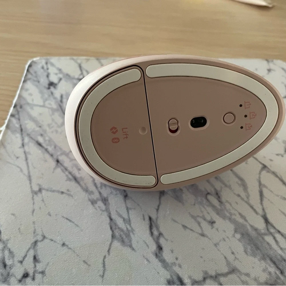Logitech Rose Wireless Mouse with Customizable Buttons